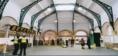 Railway station in Crystal Palace